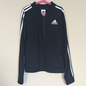 Adidas Girls Tricot Track Bomber Jacket